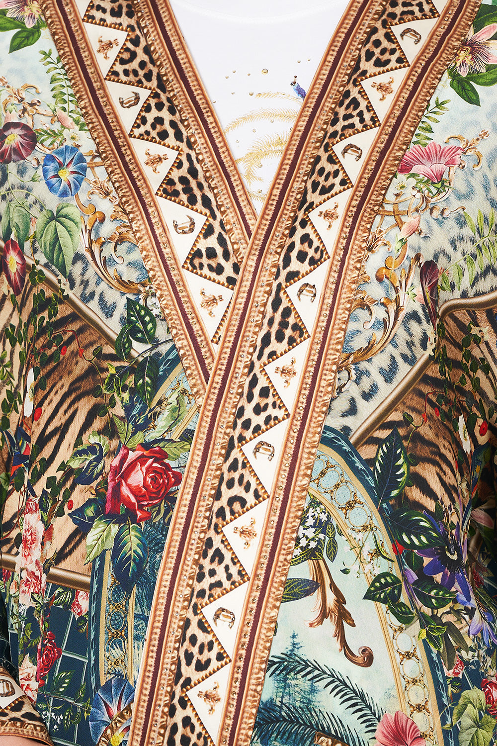 KIMONO WITH TIE BELT IF THESE WALLS COULD TALK