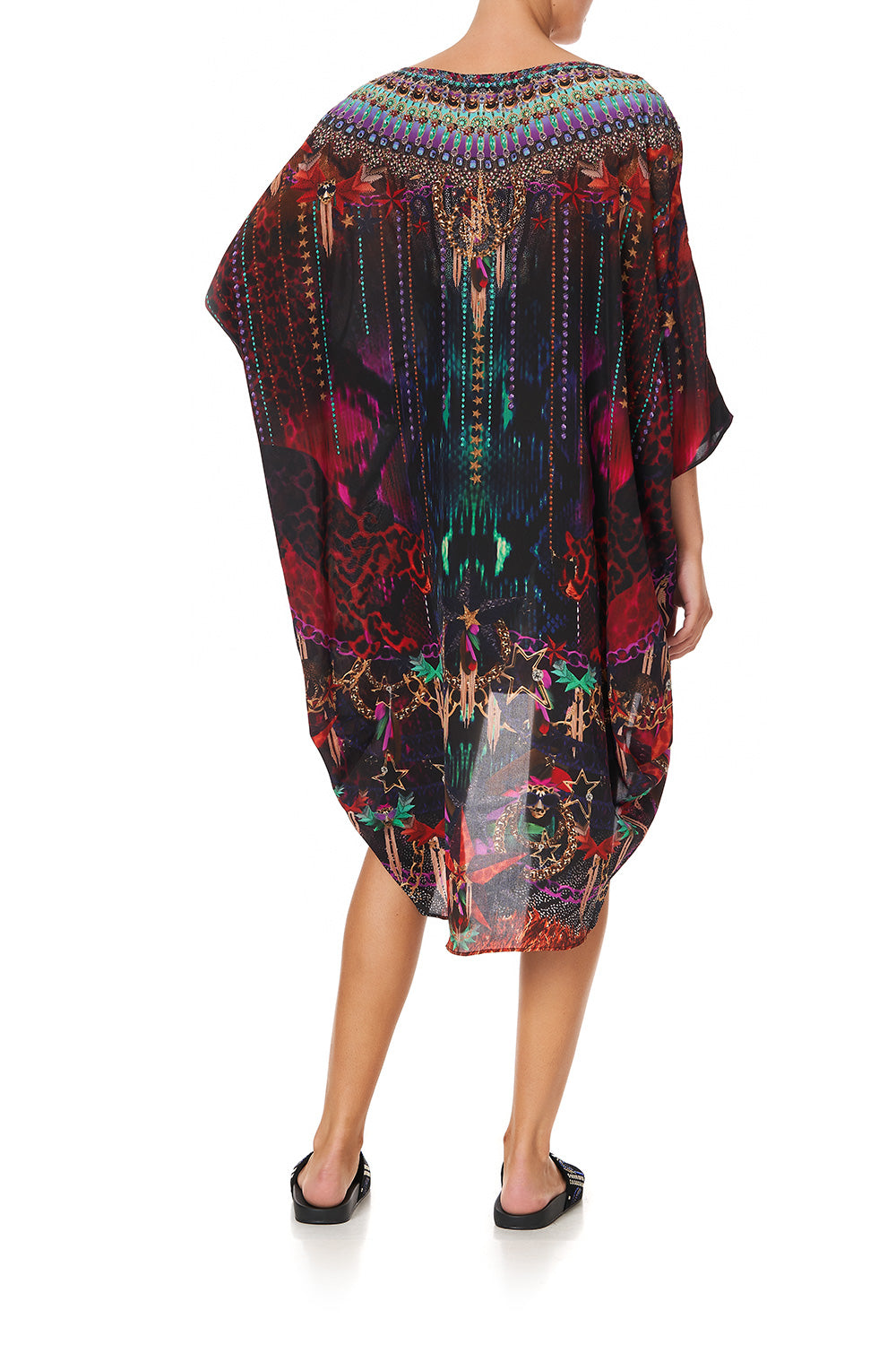 SCOOP BACK HEM DRESS ROCKET WOMAN