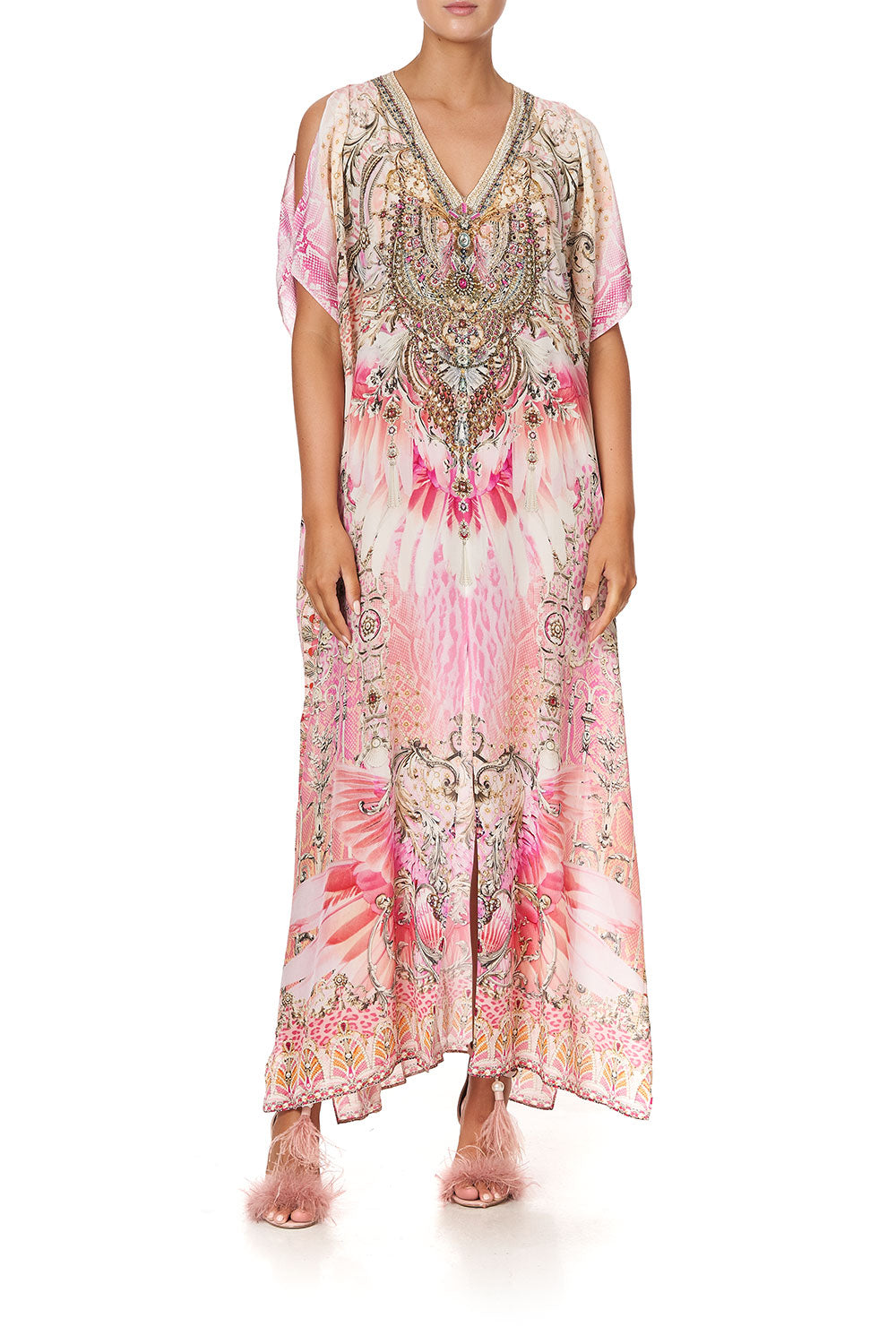 SLIM FIT KAFTAN WITH SPLIT DECO DARLING