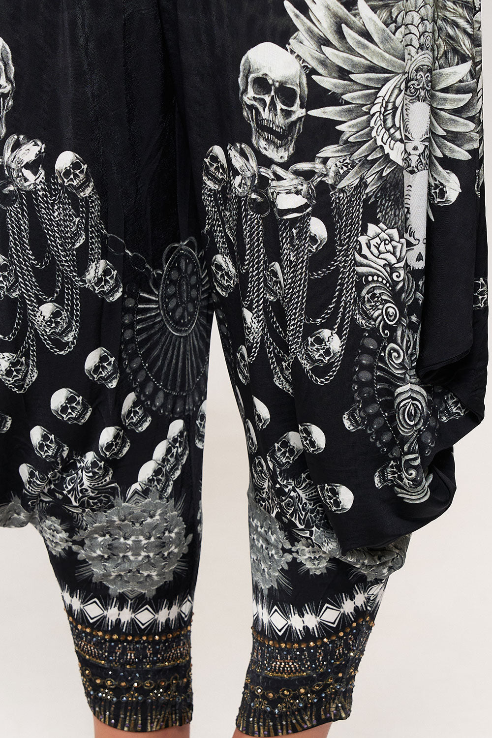 JERSEY DRAPE PANT WITH POCKET ORDER OF DISORDER LOUNGE