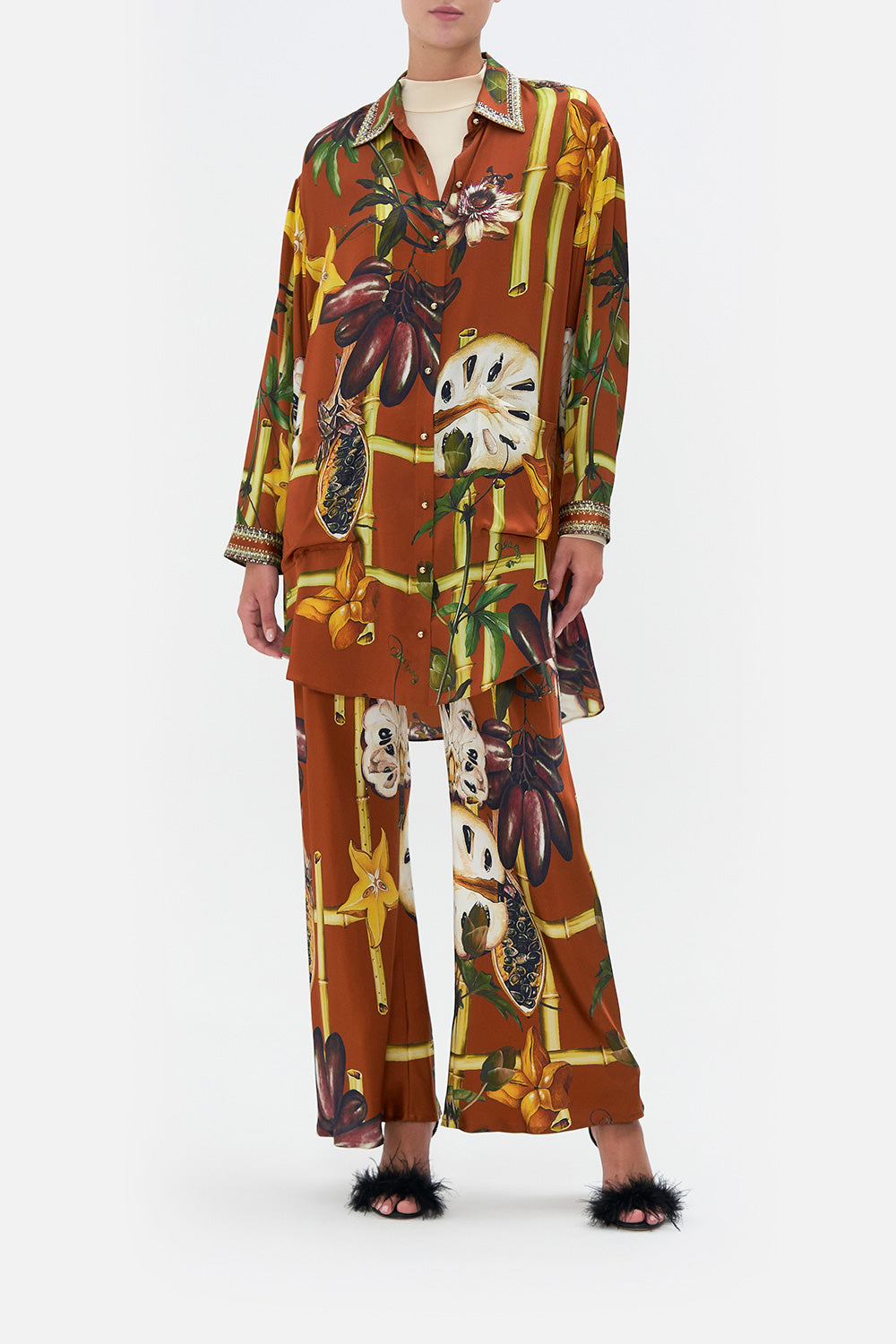 SHIRT TUNIC WITH POCKETS GARDEN OF EVE