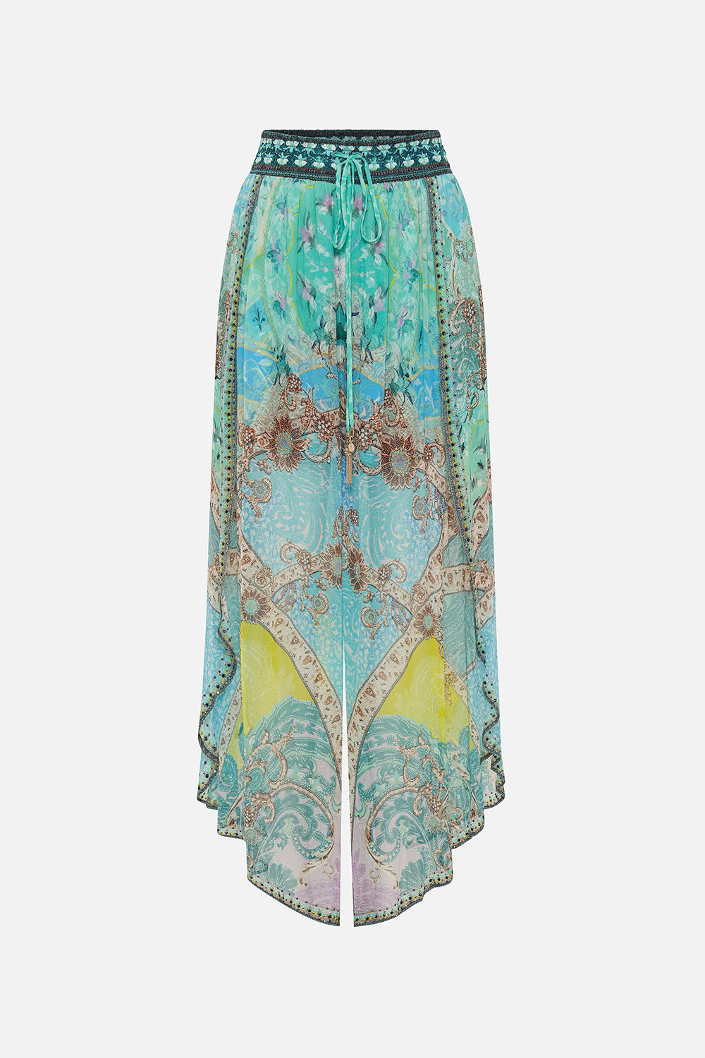 CURVED HEM PANT TURN BACK TIME