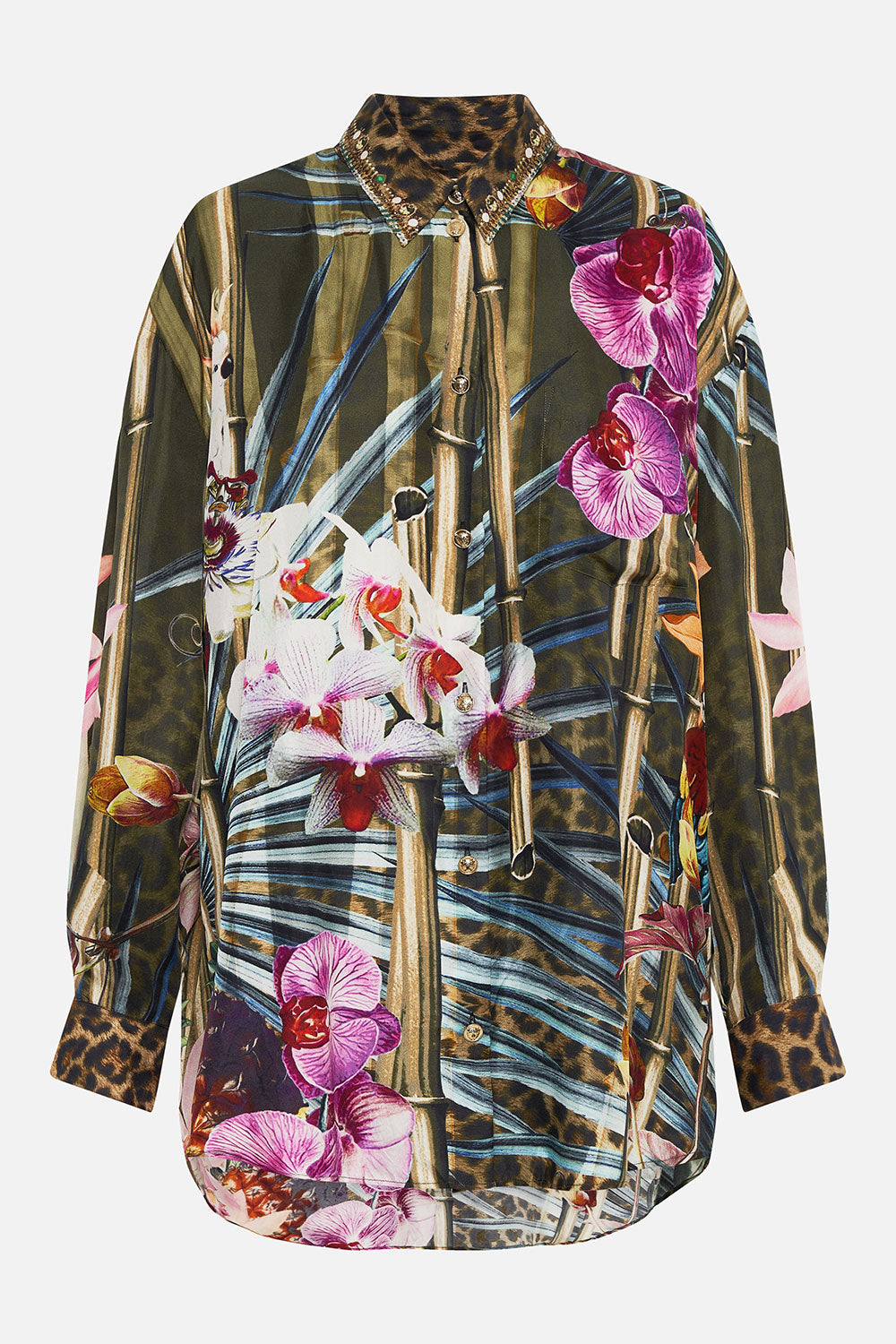 OVERSIZED SHIRT PASSPORT TO PARADISE