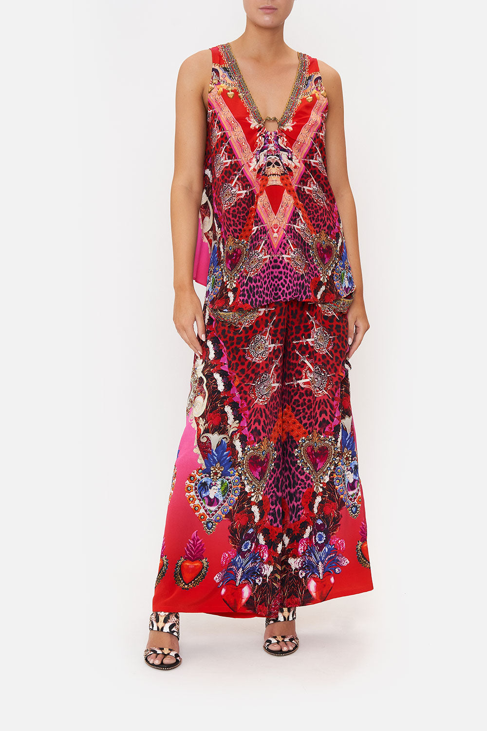 WIDE STRAP U-RING TOP ARTESANIA MANIA