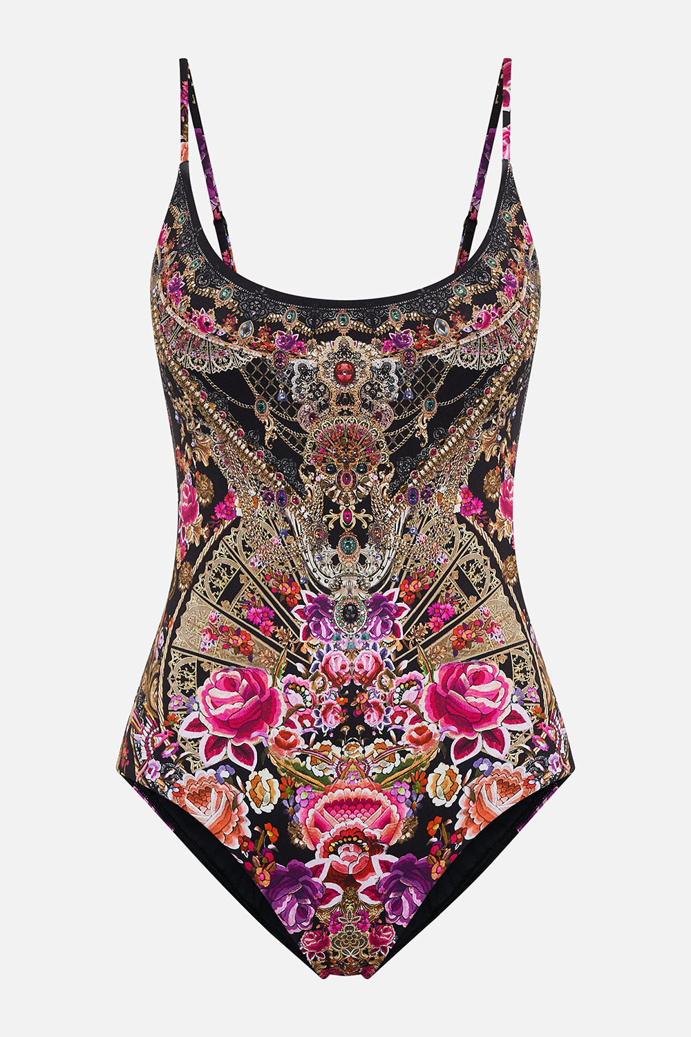 SCOOP NECK ONE PIECE DANCE WITH DUENDE