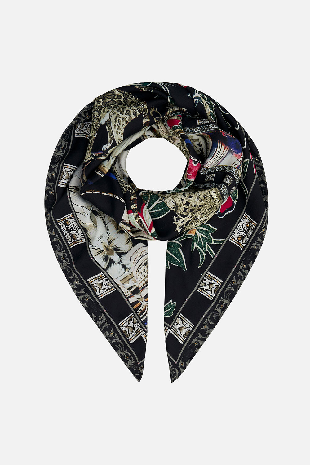 LARGE SQUARE SCARF HOLLYWOOD HEIST