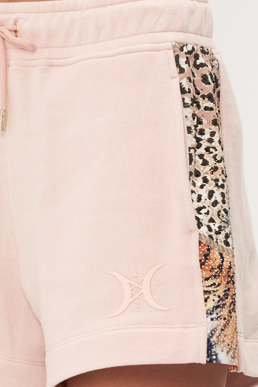 TERRY SHORT WITH CONTRAST STRIPE MOTO MAIKO