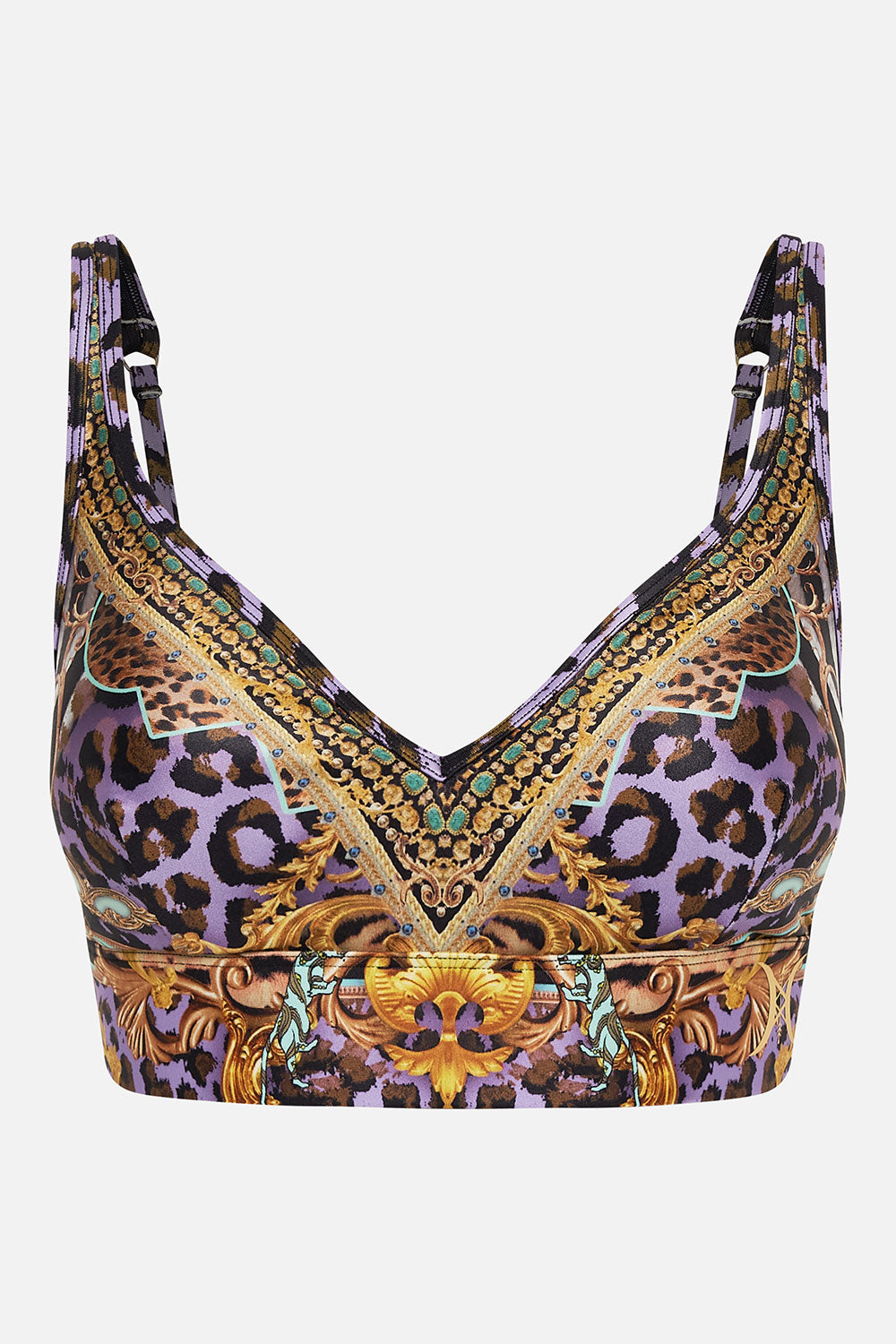 V-NECK ACTIVE CROP SHES GOT GRACE