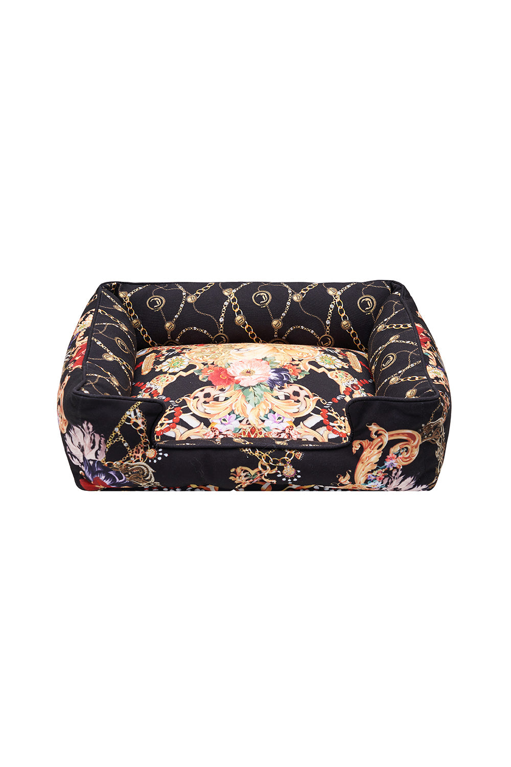 SMALL PRINTED DOG BED A NIGHT IN THE 90S