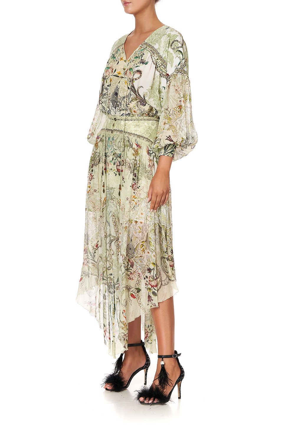 SHAPED WAIST SKIRT BRICK LANE BEAUTY