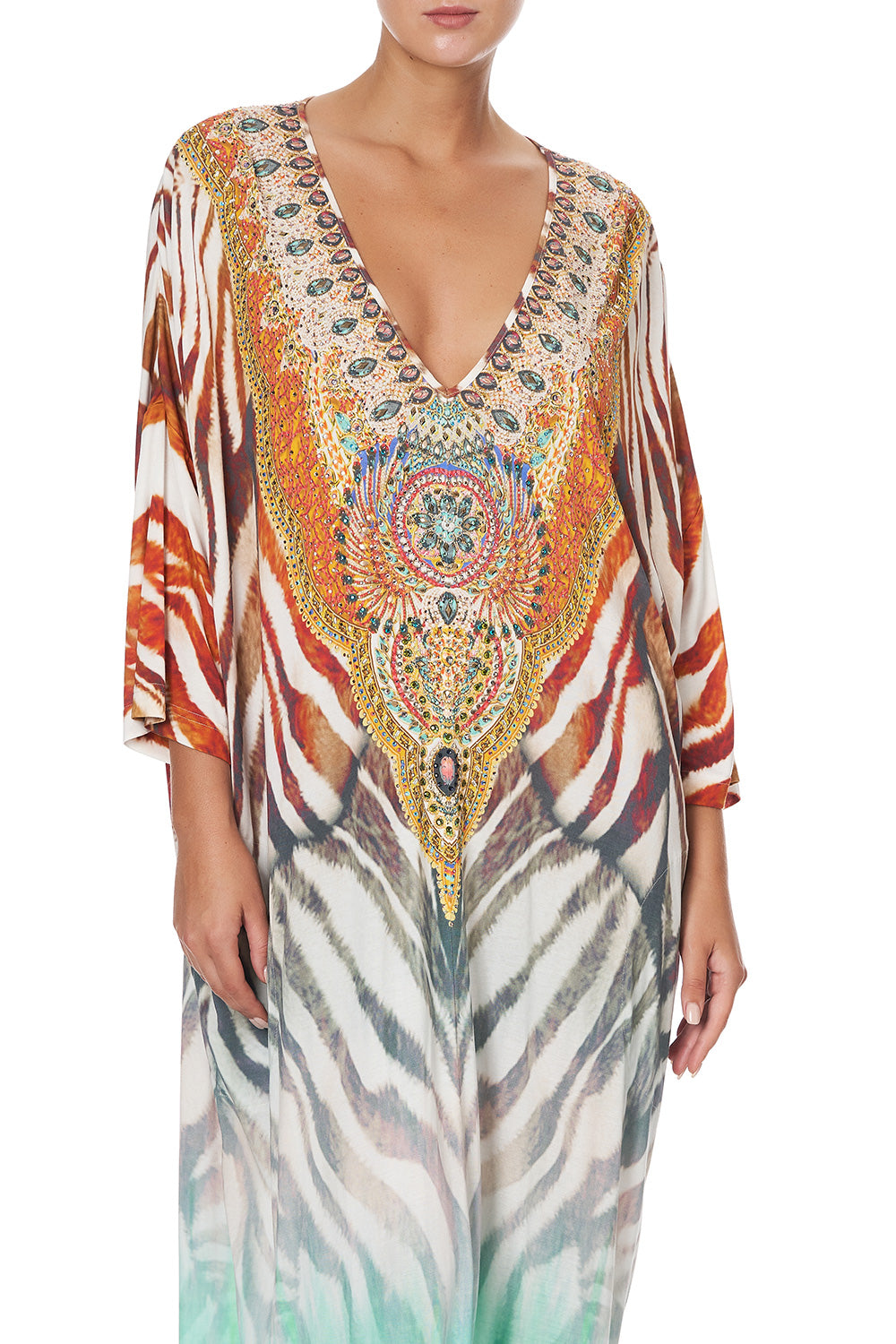 V NECK BATWING KAFTAN SAVANNAH