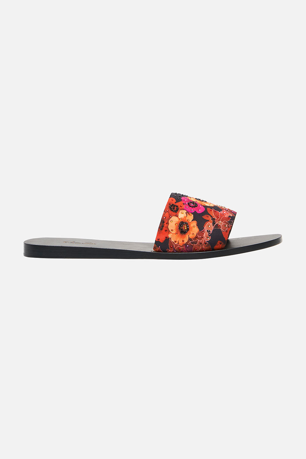 PRINTED SLIDE MIDNIGHT POPPY
