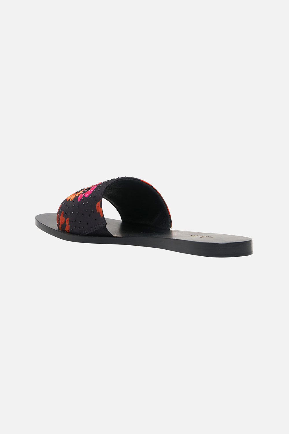 PRINTED SLIDE MIDNIGHT POPPY