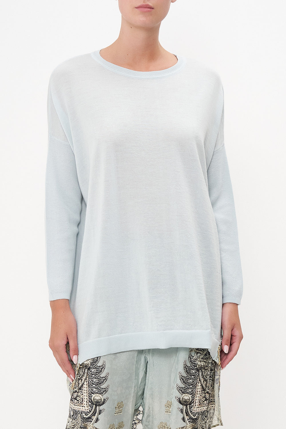 LONG SLEEVE JUMPER WITH PRINT BACK FREE ESPIRITU