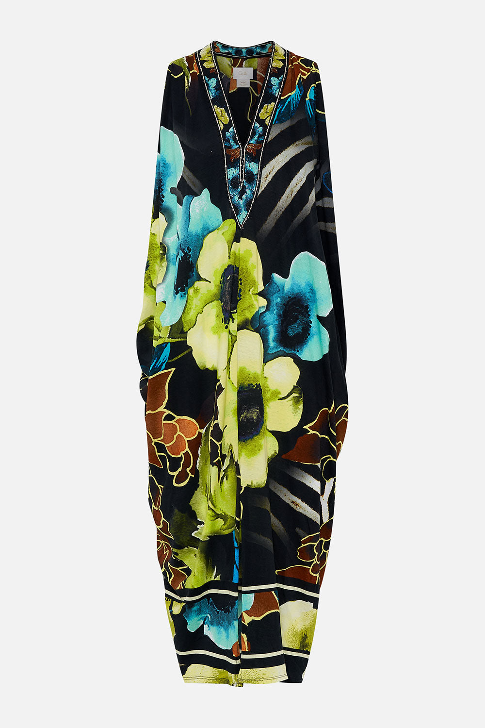 SIDE COWL JERSEY DRESS POPPY DIVINE