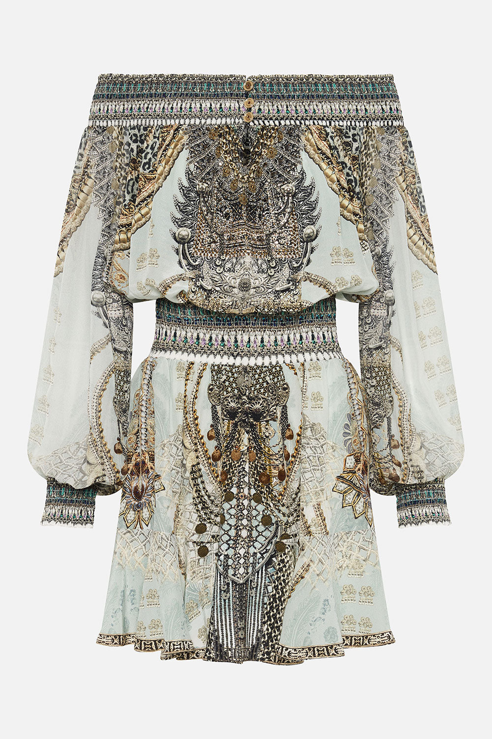 OFF SHOULDER SHORT DRESS FREE ESPIRITU