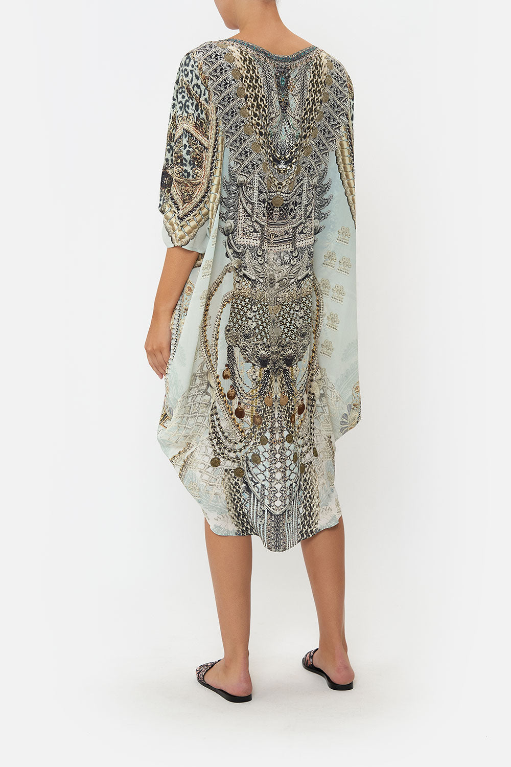 SCOOP BACK HEM DRESS FREE ESPIRITU