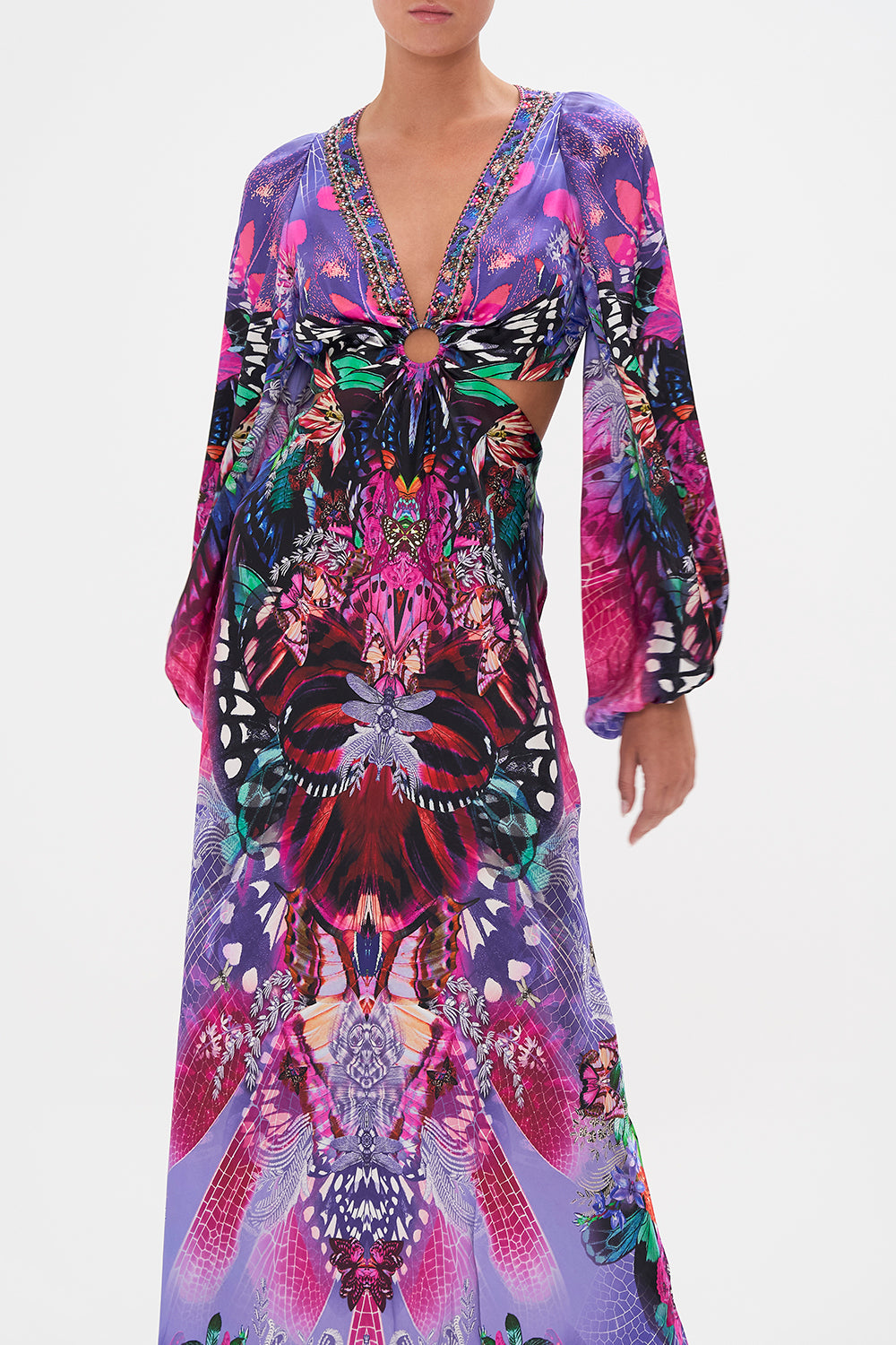 U-RING CUT OUT DRESS INDIRA