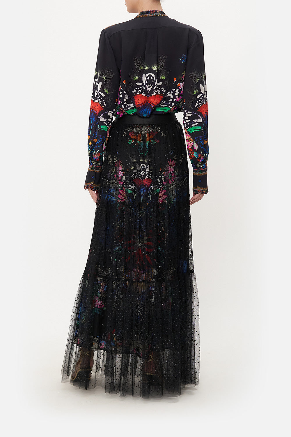 PLACKET BLOUSE FLUTTER BY