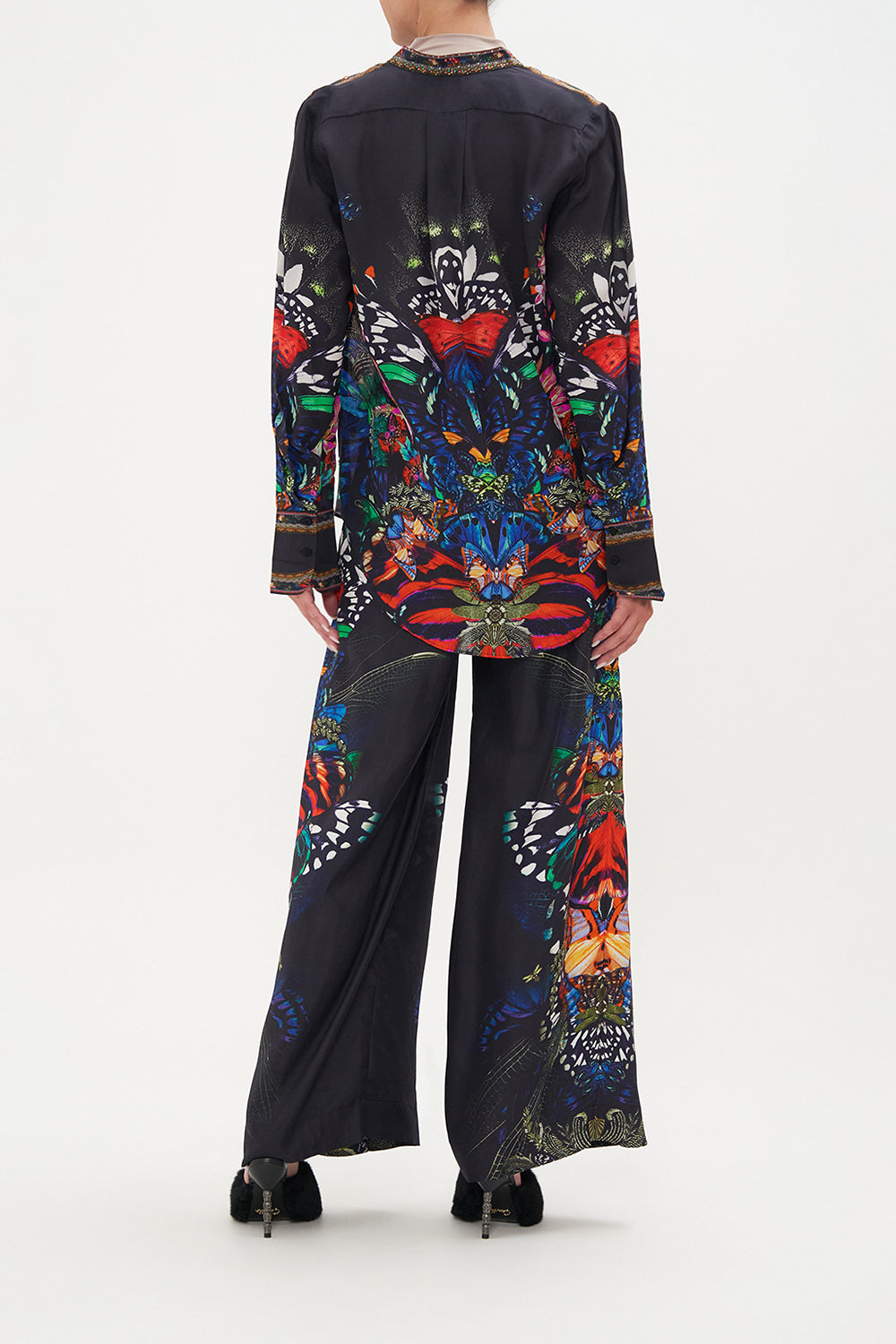 PLACKET BLOUSE FLUTTER BY