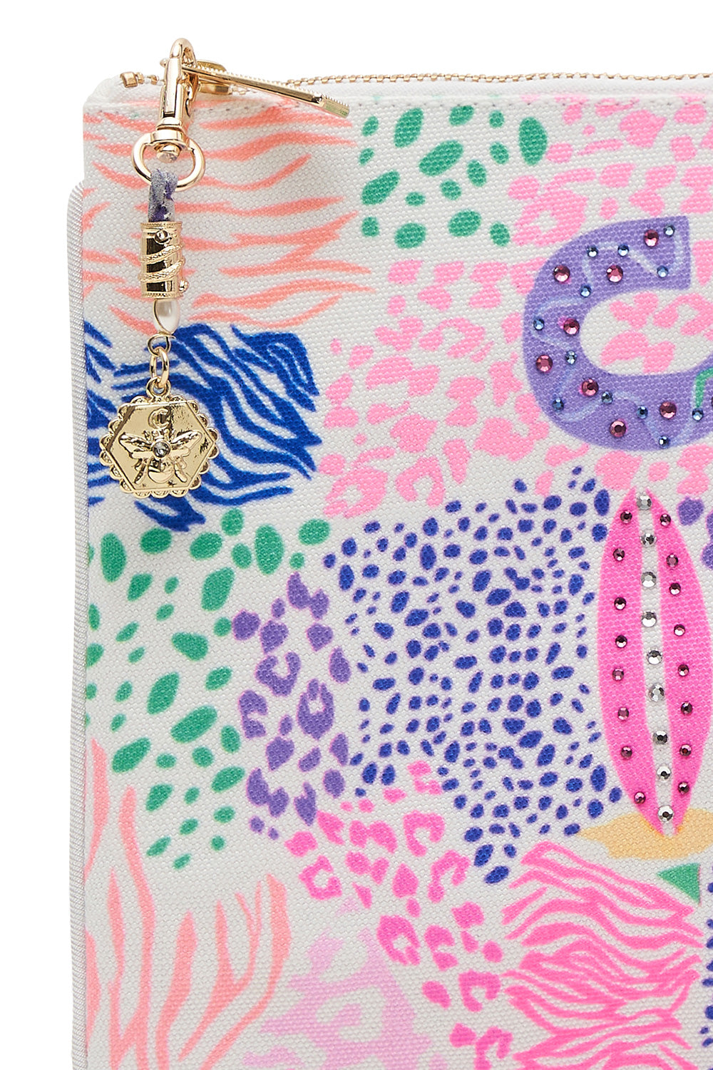 SMALL CANVAS CLUTCH BONZA BABE