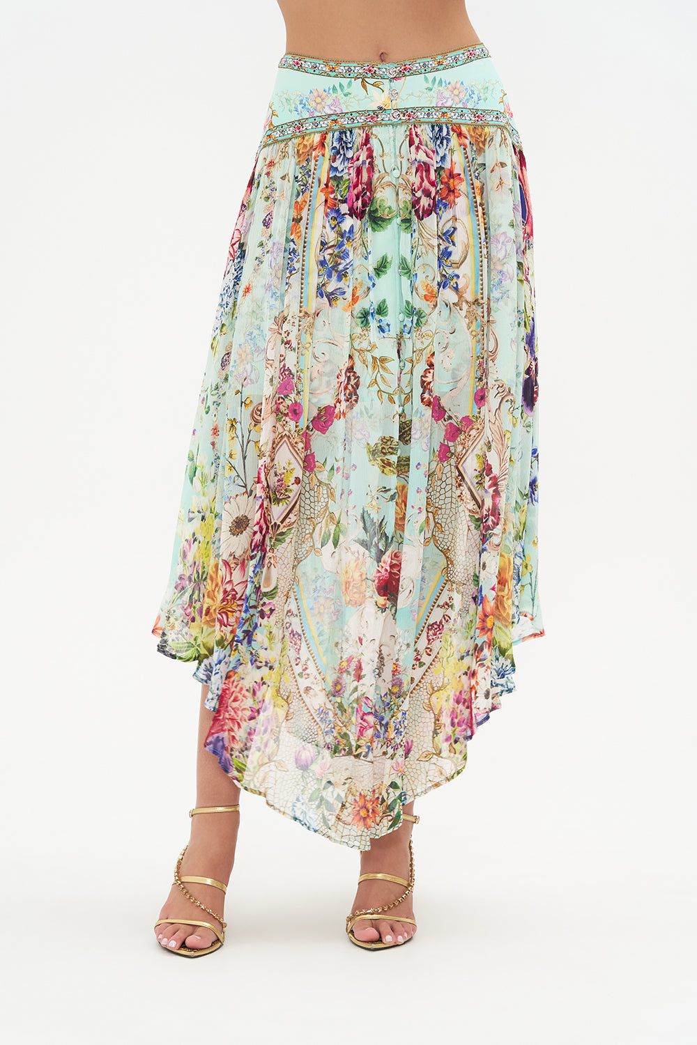 SHAPED WAIST SKIRT HONEY HONEY