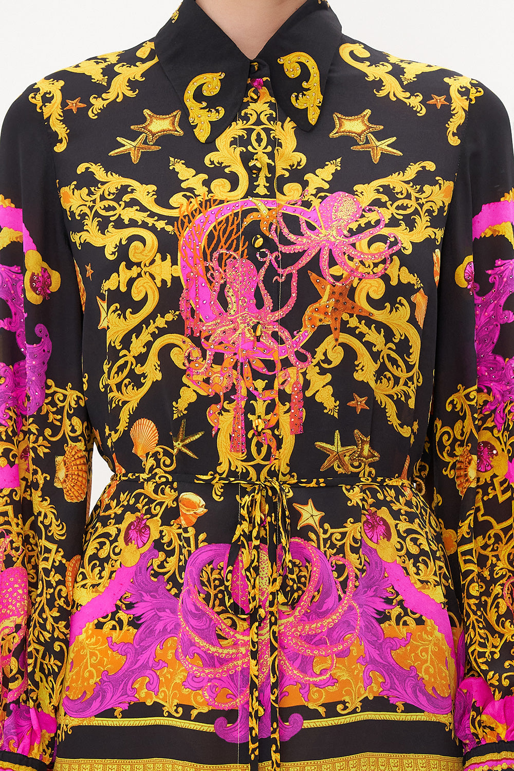 SHIFT SHIRT DRESS OCTOPIA