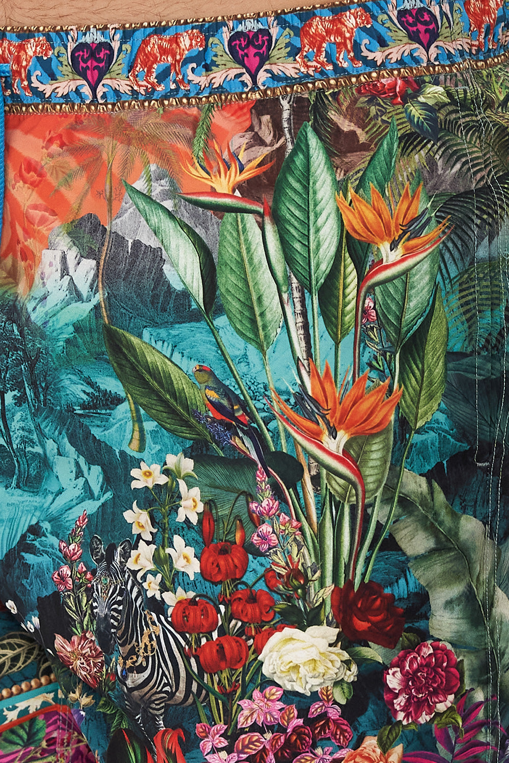 ELASTIC WAIST BOARDSHORT UNTAMED RUNAWAY