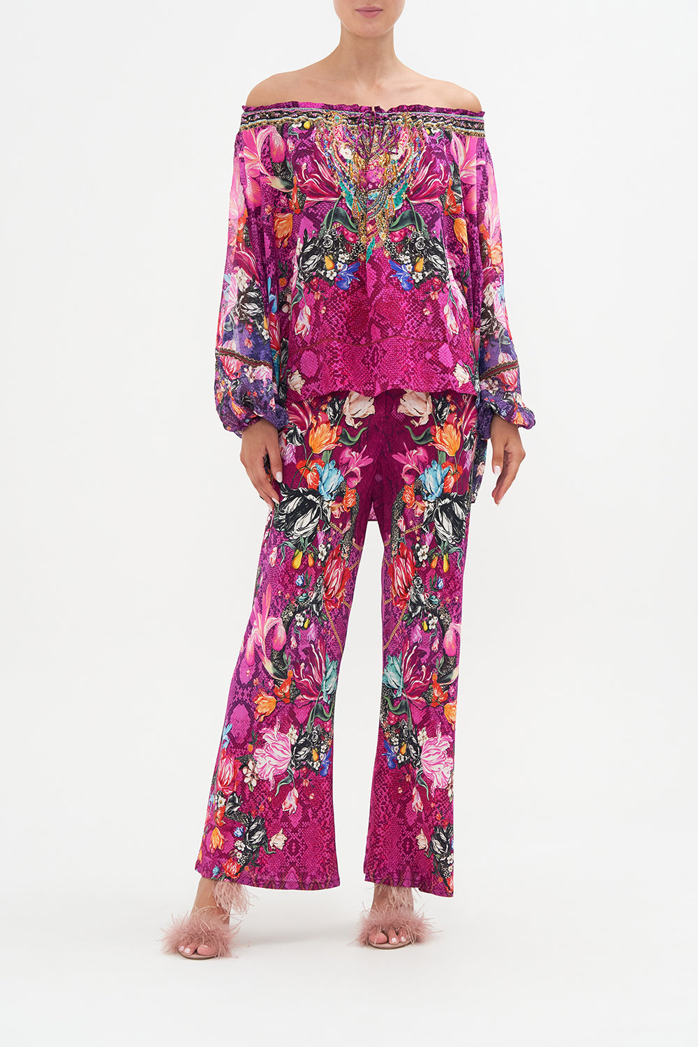 OFF THE SHOULDER BLOUSE VISION OF VENOM