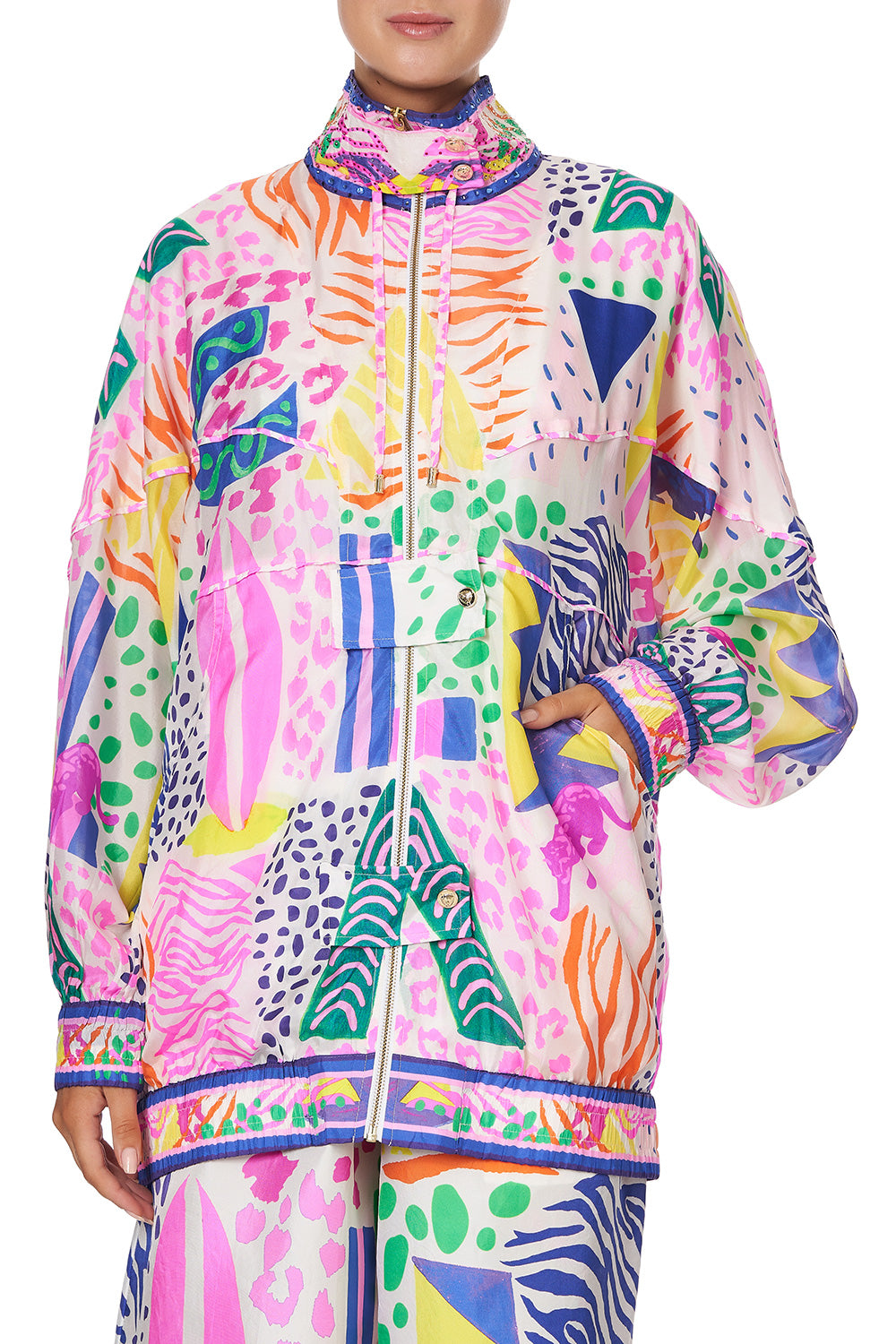 PANELLED YOKE PARKA BONZA BABE