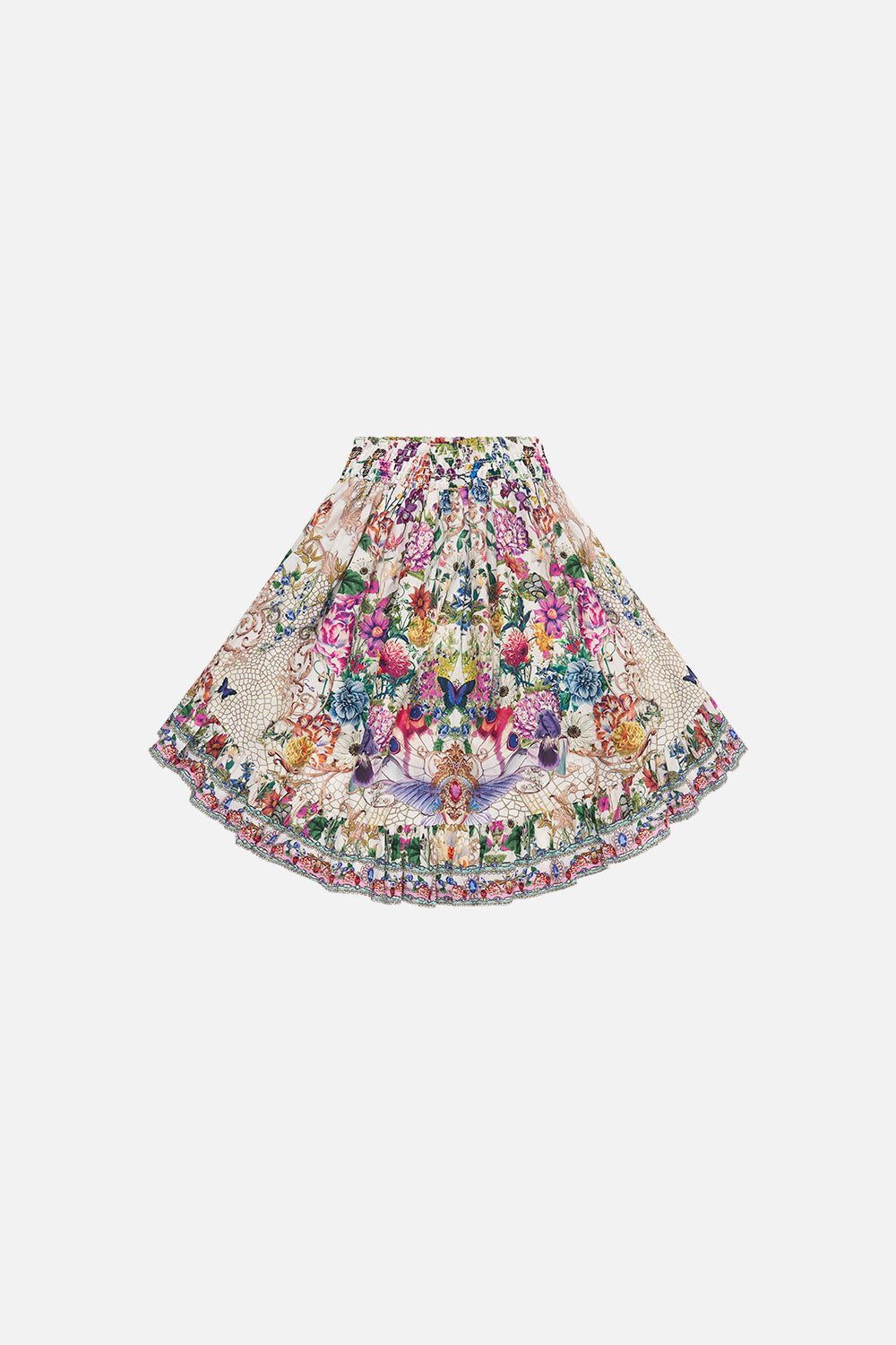KIDS HIGH LOW HEM SKIRT 12-14 QUEENS BEE HIVE