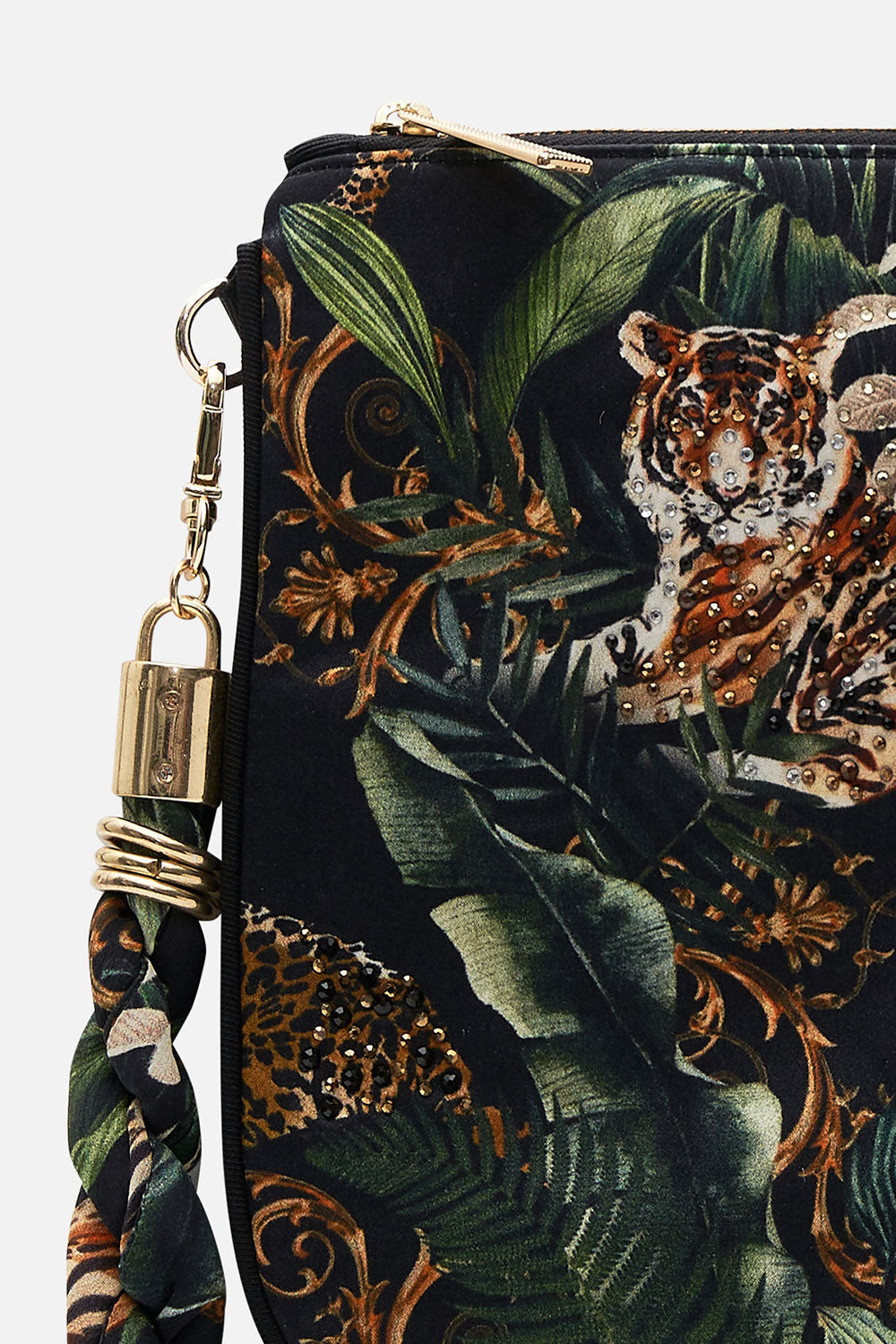 SCARF CLUTCH EASY TIGER