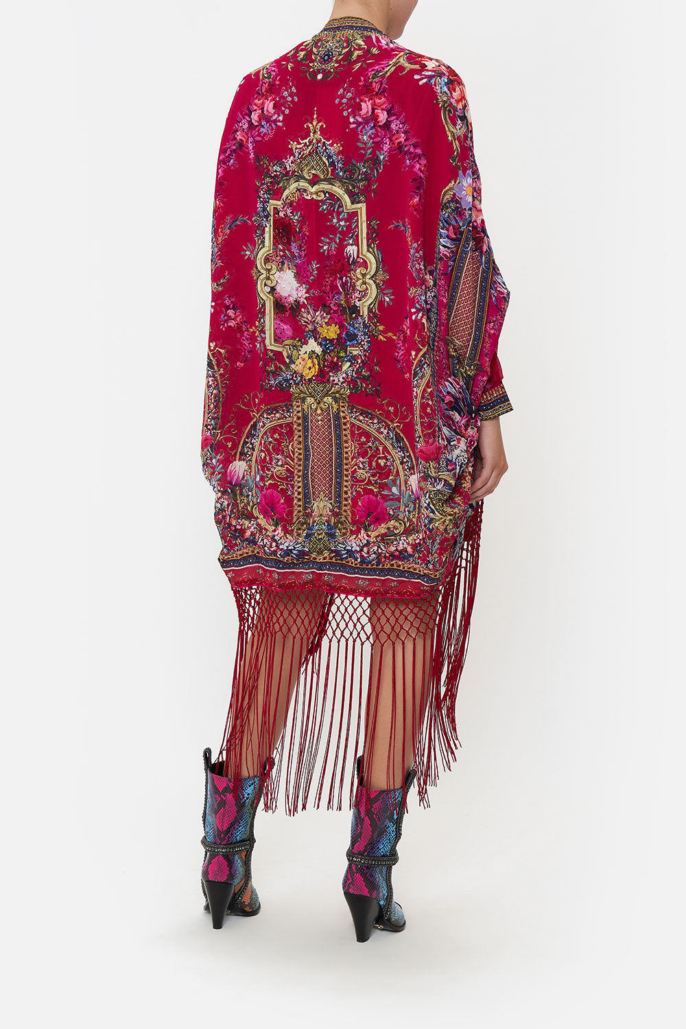 SHORT CAPE BOHEME BLOOMS