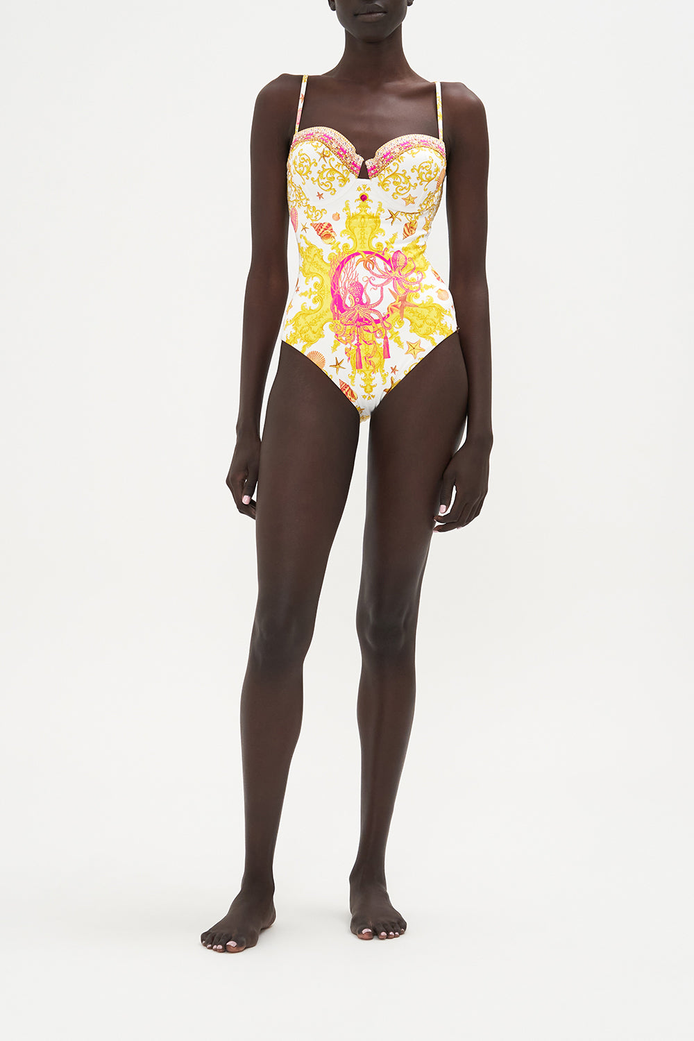 UNDERWIRE CUP ONE PIECE SQUID SQUAD