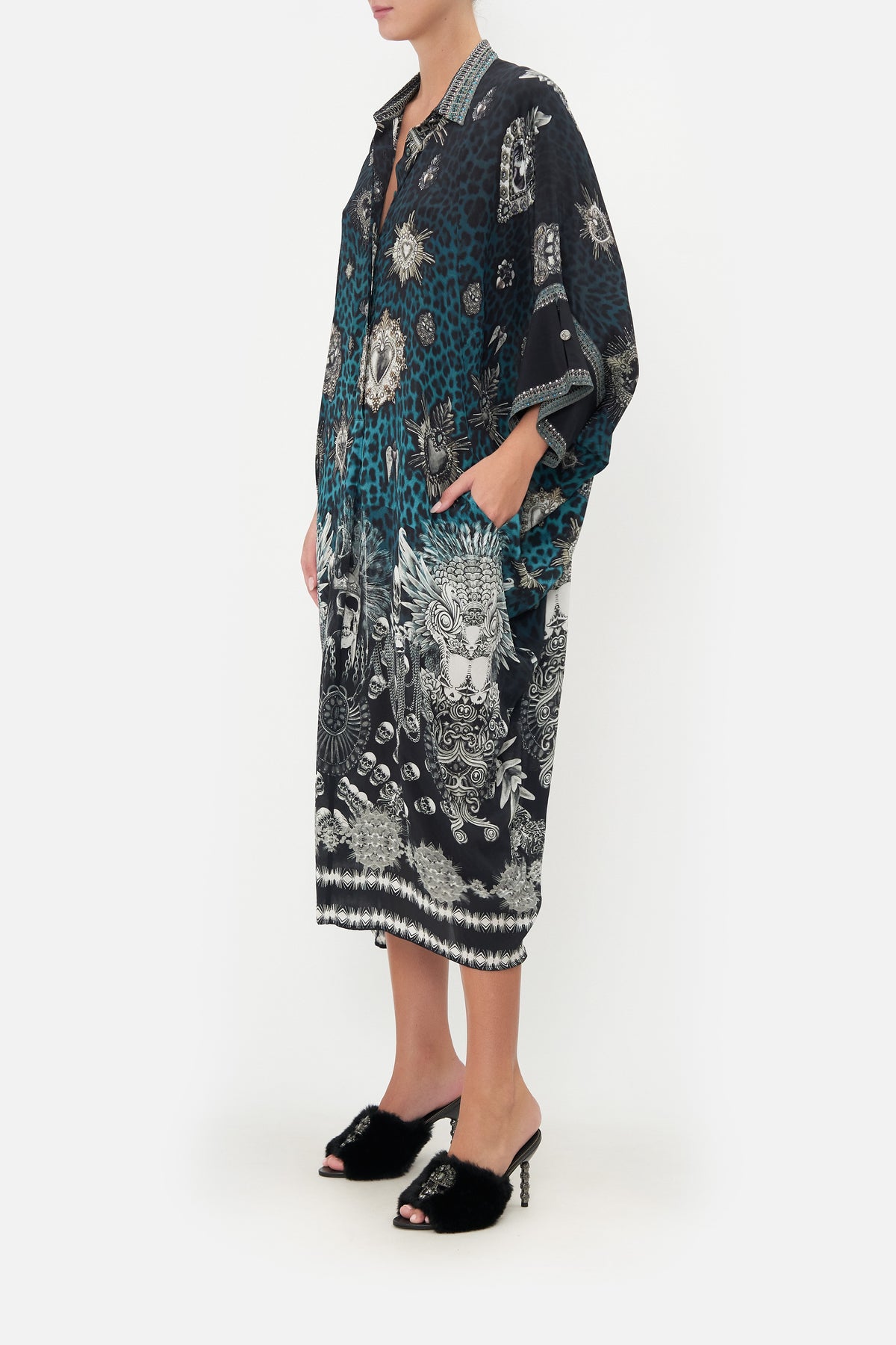 BATWING KAFTAN ANIMAL ANARCHY