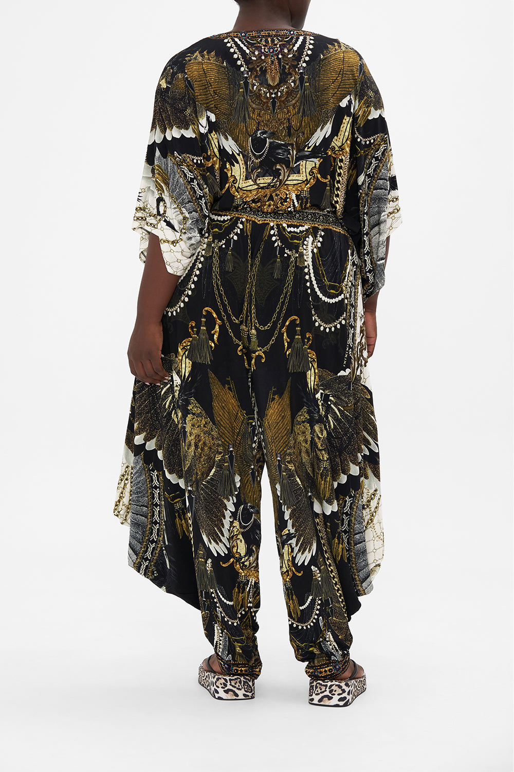 JERSEY DRAPE PANT WITH POCKET RAVIN RAVEN