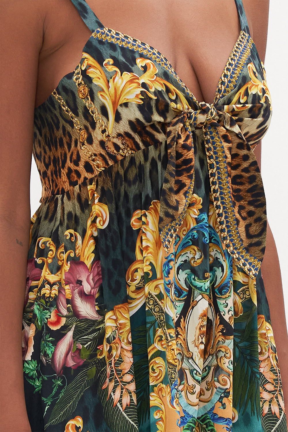 TIE FRONT HIGH LOW DRESS FEARLESS FELIS