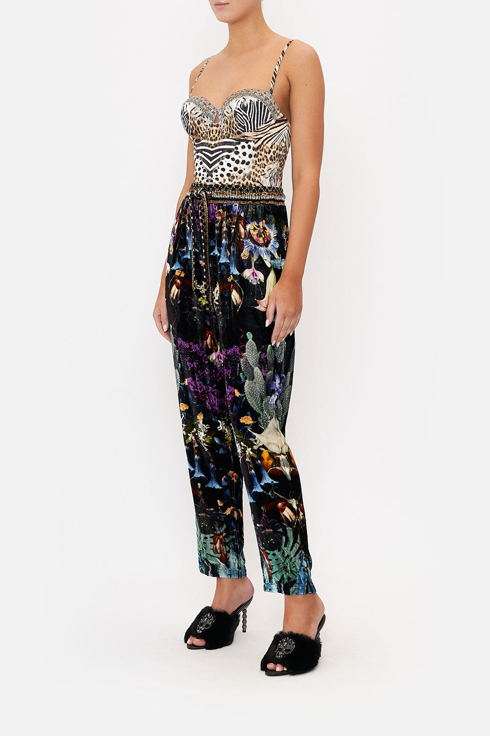 DROP CROTCH SLIM LEG PANT HYPNOTISE ME