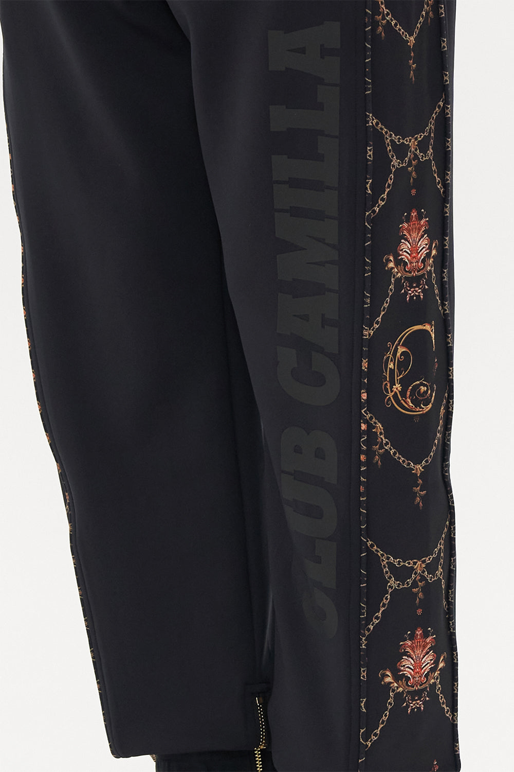 TRACK PANT WITH ZIP KNIGHTS OF JAGGIS TABLE