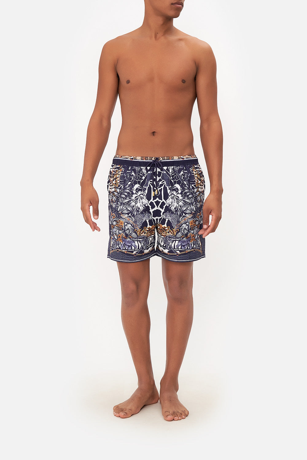 ELASTIC WAIST BOARDSHORT WINGS IN ARMS
