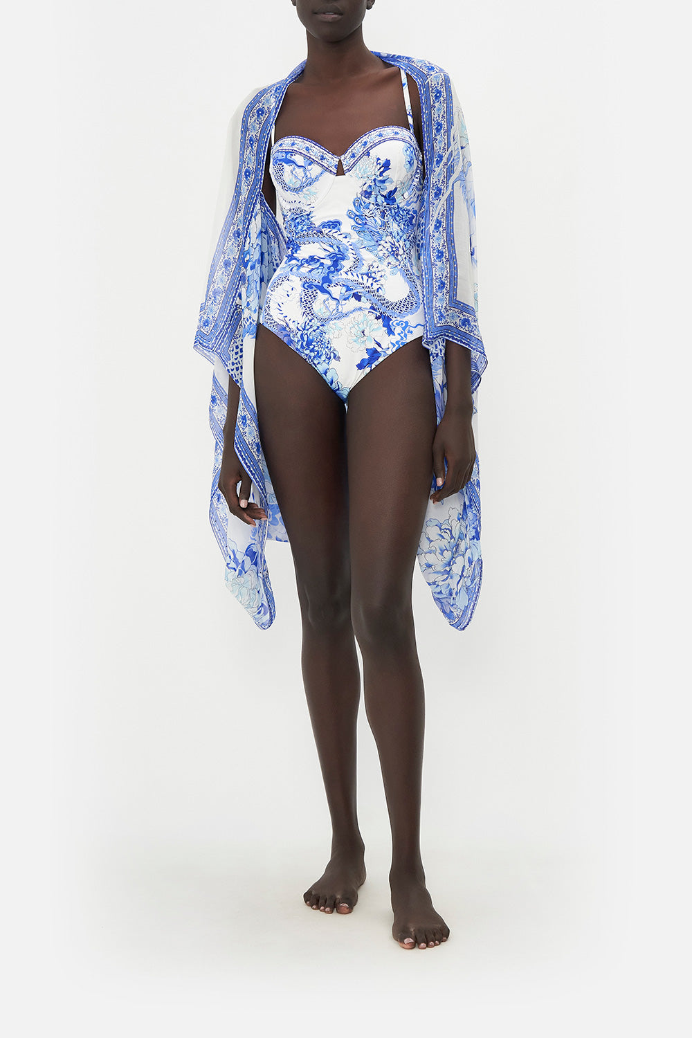 SILK SHRUG HEART OF A DRAGON