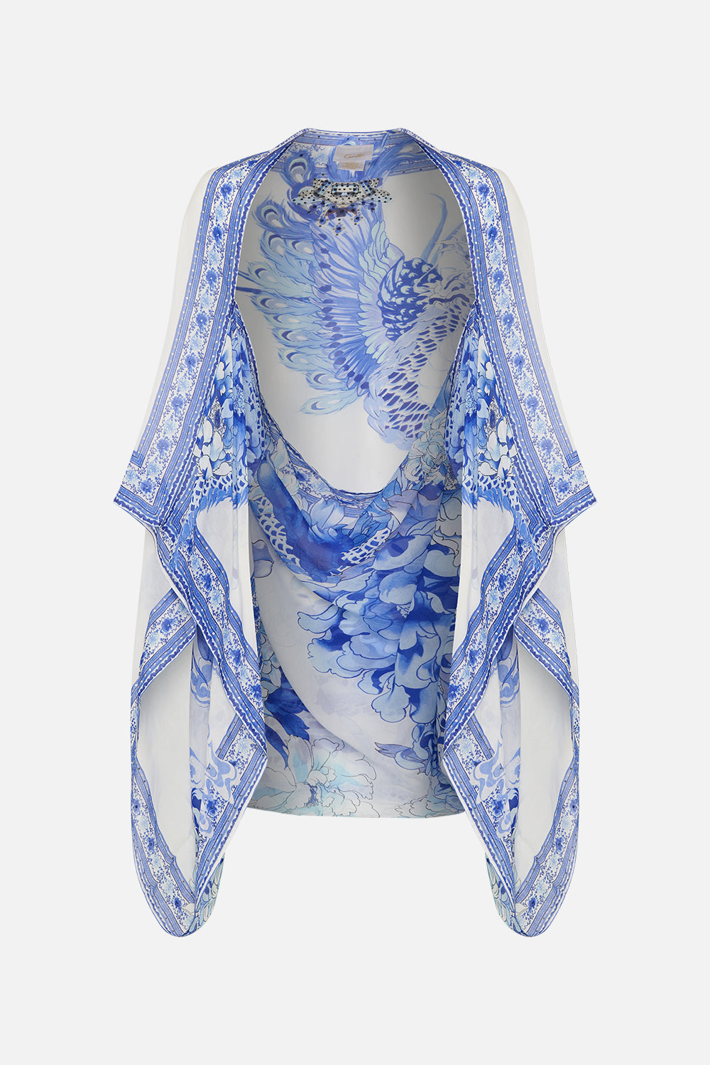 SILK SHRUG HEART OF A DRAGON