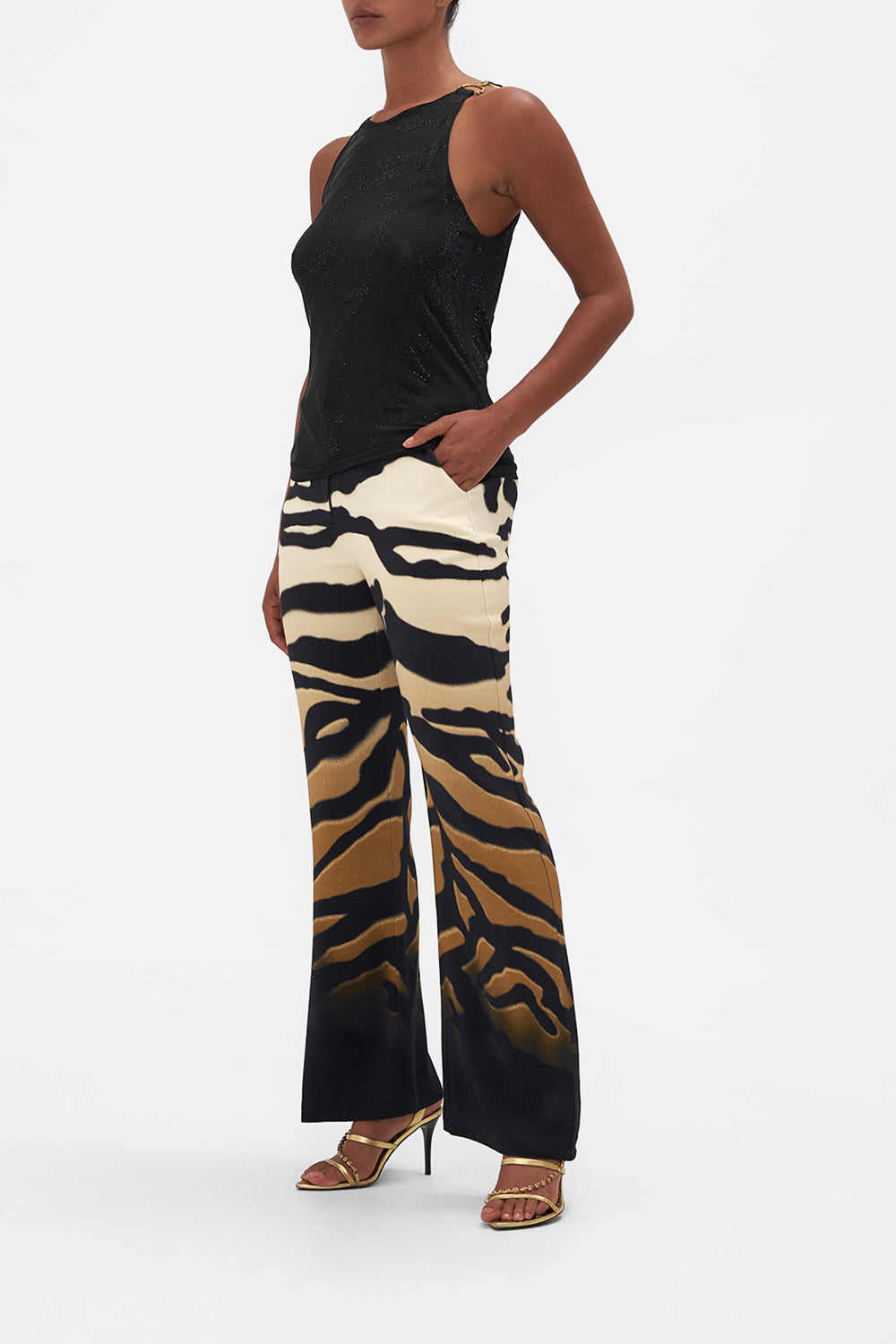 TANK WITH HARDWARE TAME MY TIGER