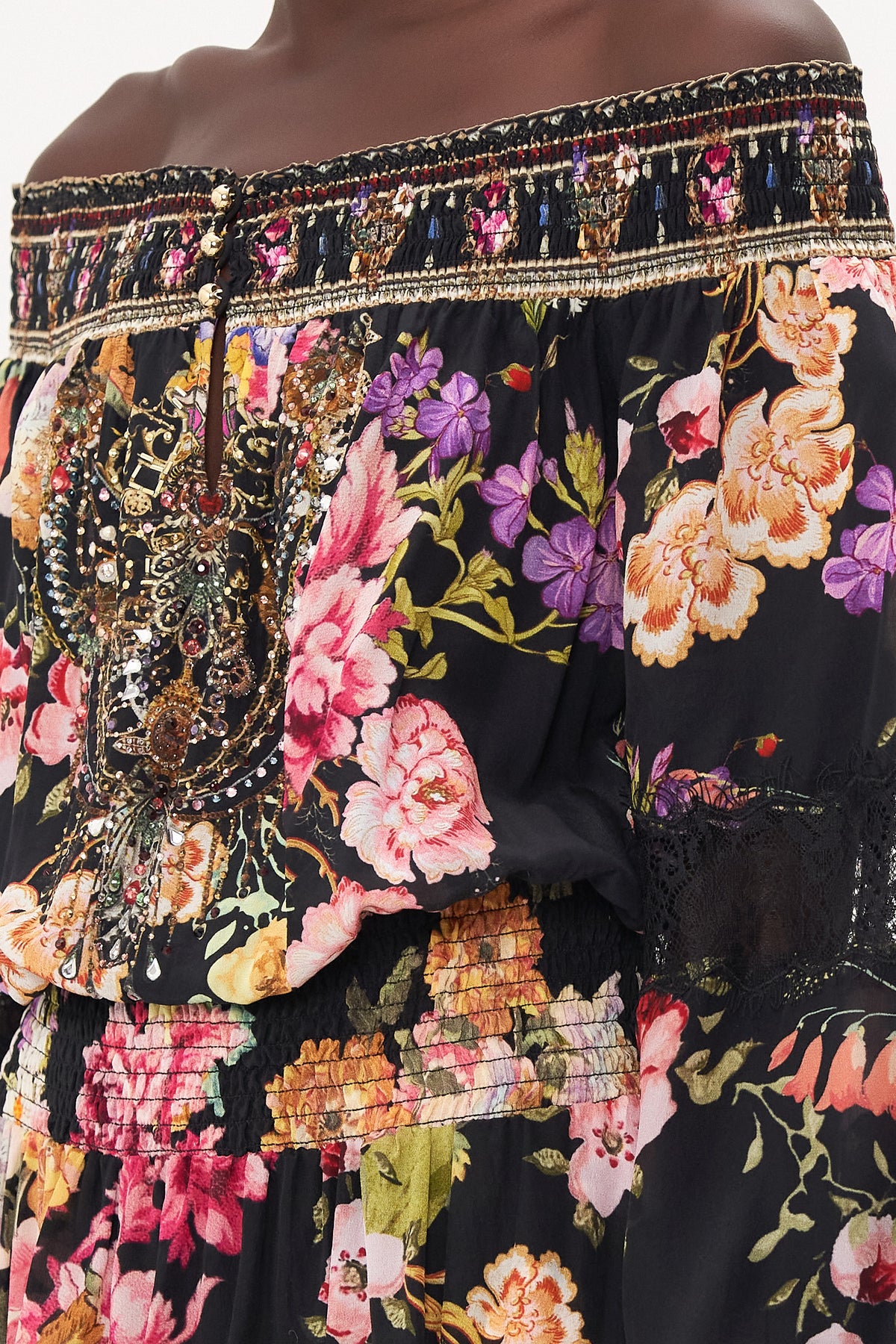 OFF SHOULDER SHORT DRESS LIBERTINE LADY