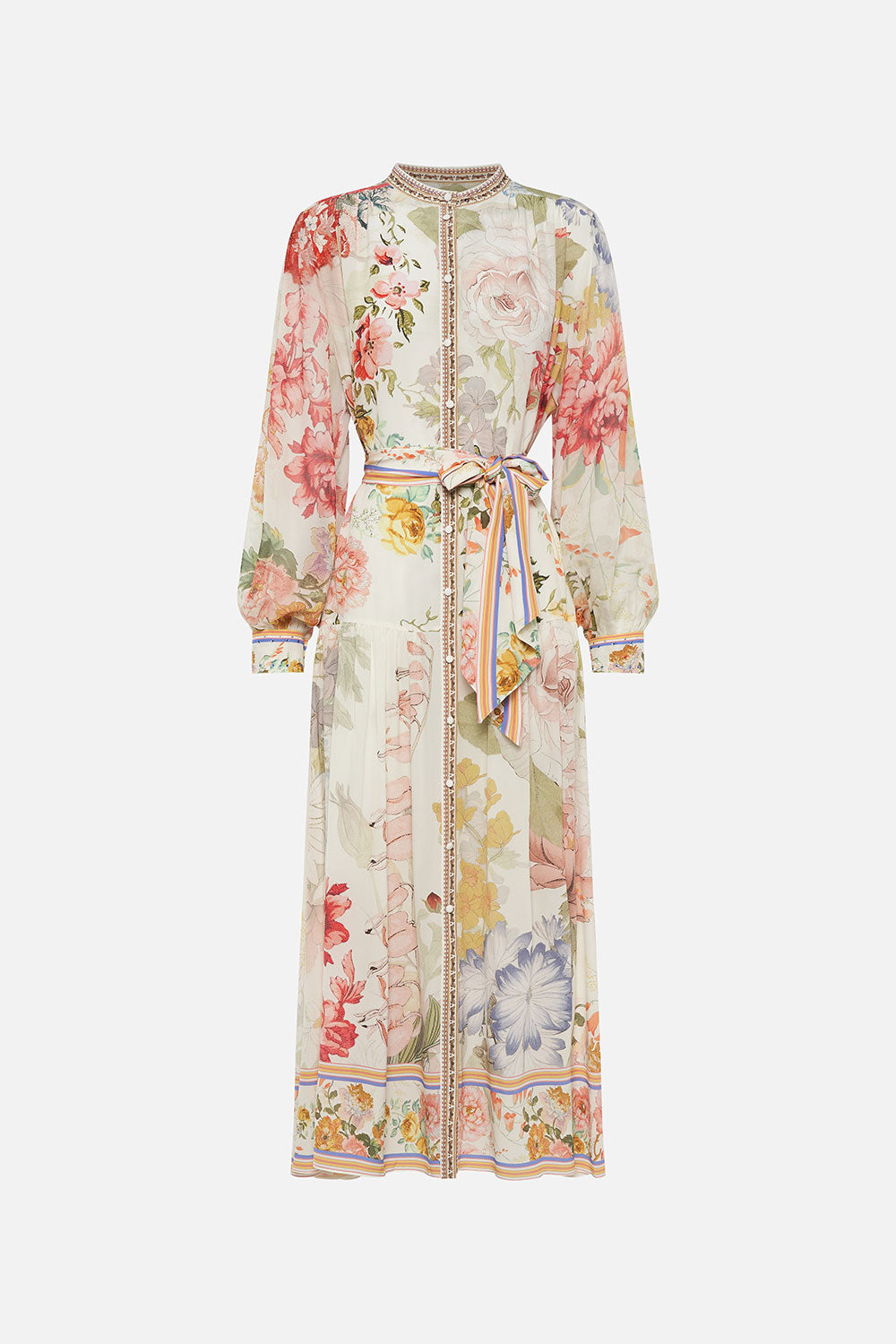 BUTTON THROUGH DRESS WITH YOKE ROMANTIC RITES