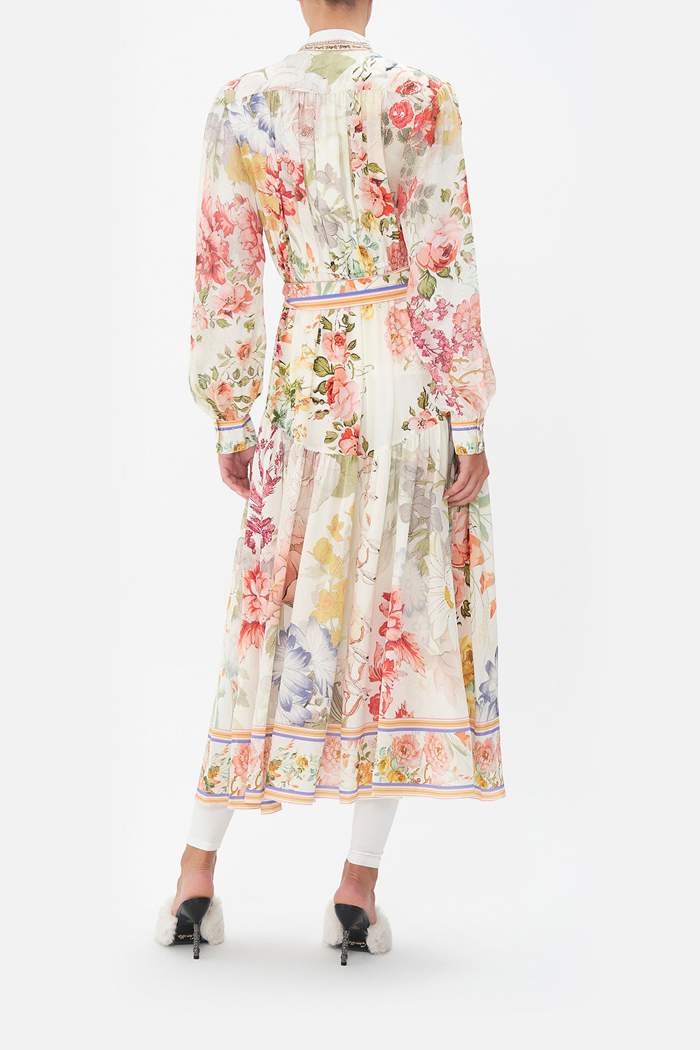 BUTTON THROUGH DRESS WITH YOKE ROMANTIC RITES