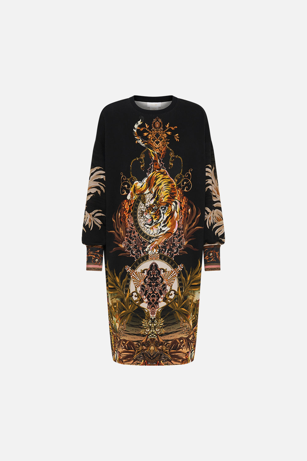 SWEATSHIRT BUTTON DRESS THE QUEENS KING