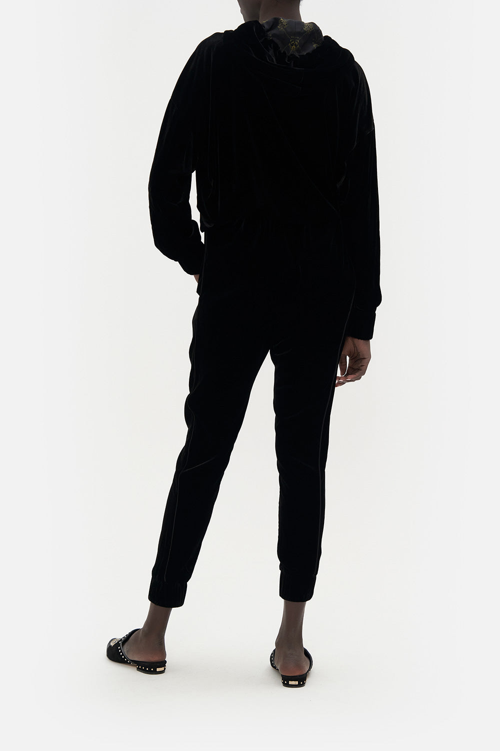 VELVET DROP CROTCH PANT THE QUEENS KING