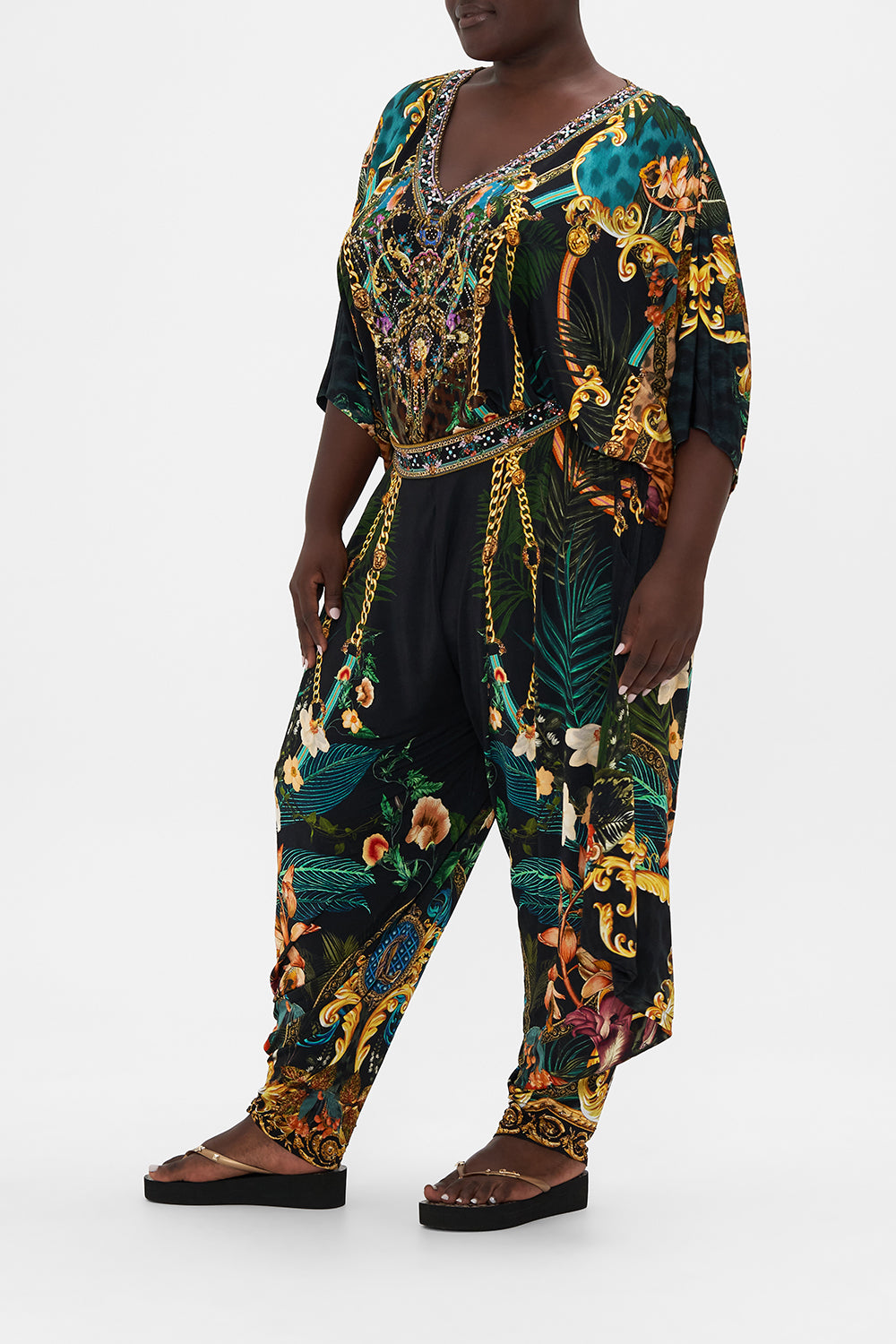 JERSEY DRAPE PANT WITH POCKET FEARLESS FELIS