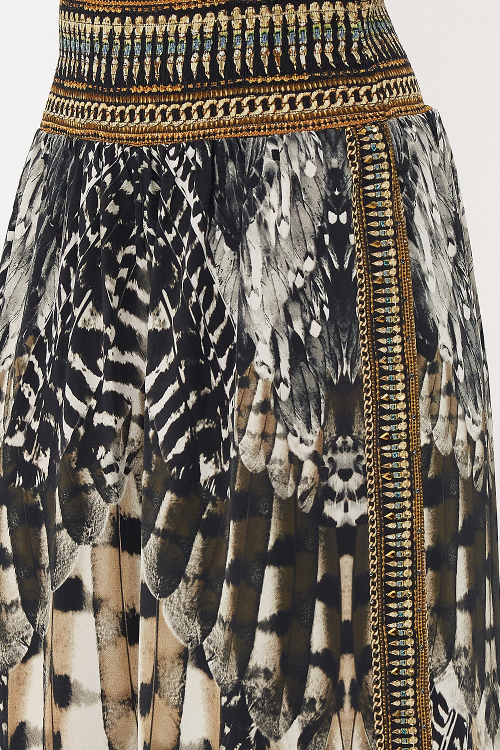 SHIRRED WAIST PANT NIGHT OWL